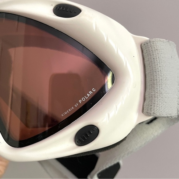 Vintage Carrera White / Pink Kimerik Polar C Ski Goggles - Small, Unisex - Picture 5 of 9